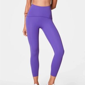 Spanx Booty Boost 7/8 leggings pants vibrant lilac size Small